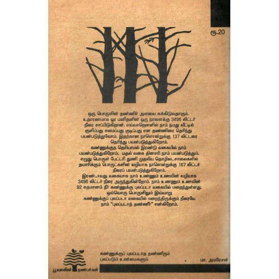 கண்ணுக்குப் புலப்படாத தண்ணீரும் புலப்படும் உண்மைகளும் கண்ணுக்குப் புலப்படாத தண்ணீரும் புலப்படும் உண்மைகளும்